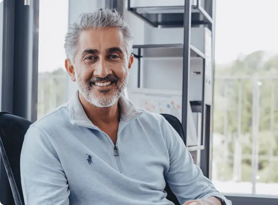 Dr Sameer Patel smiling