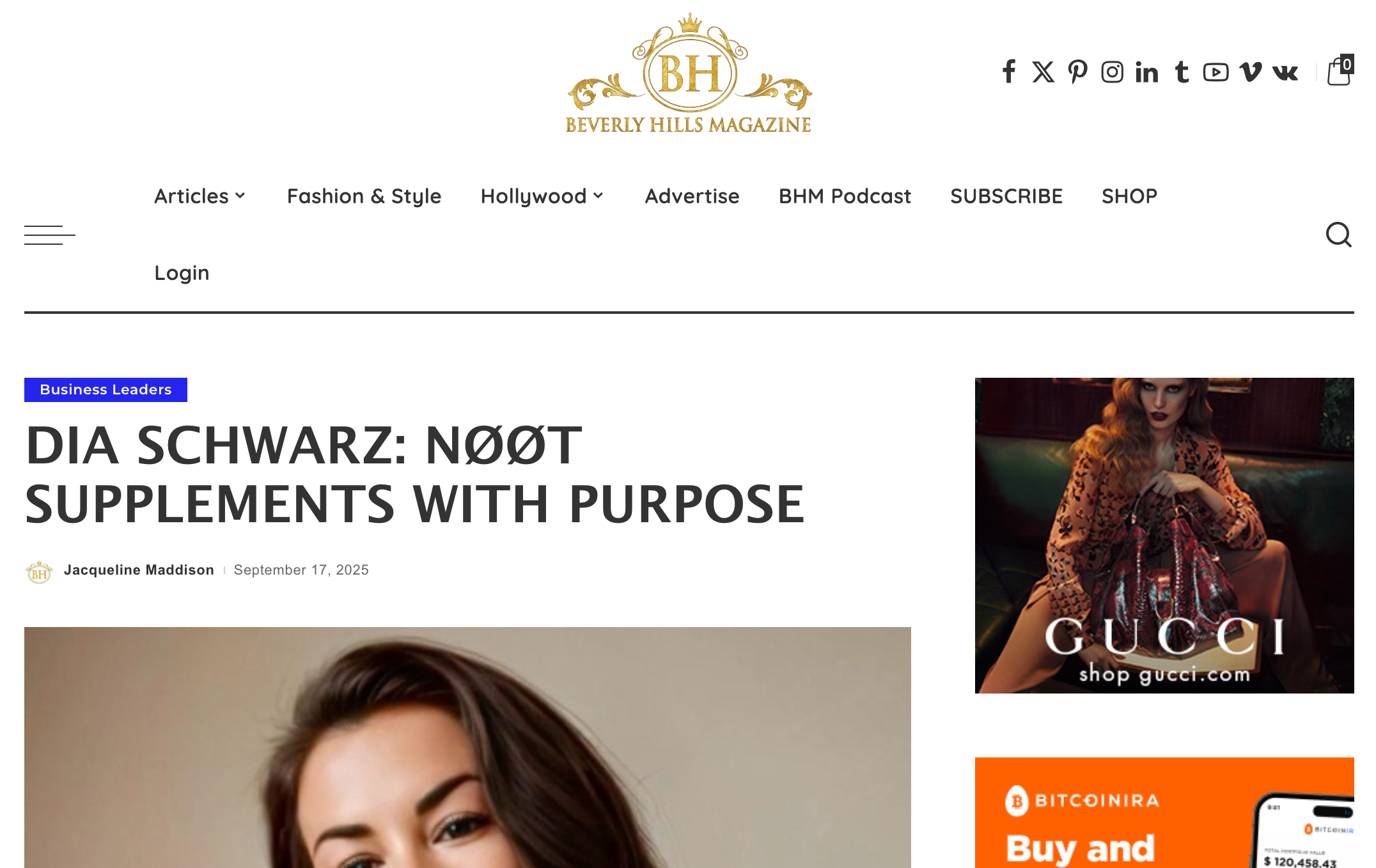 Dia Schwarz: NØØT Supplements with Purpose