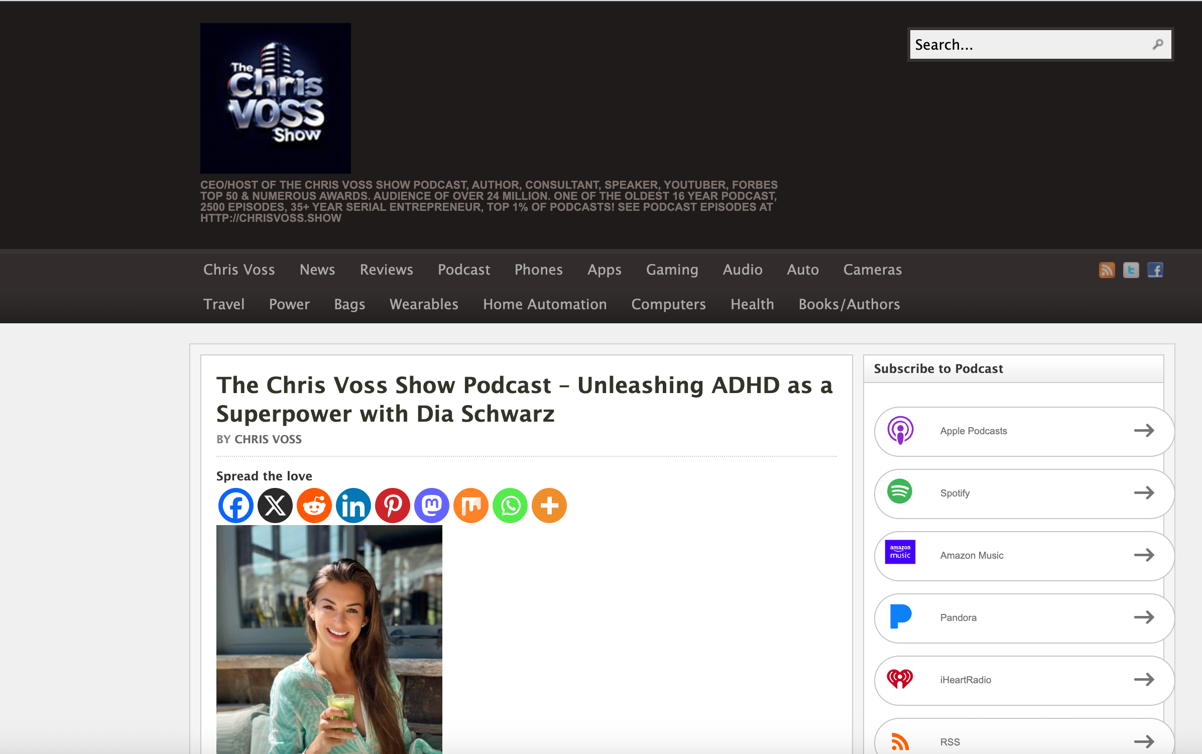 The Chris Voss Show Podcast – Unleashing ADHD as a Superpower with Dia Schwarz