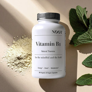 NOOT Vitamin B1 from Natural Thiamine from Guava and Tulsi