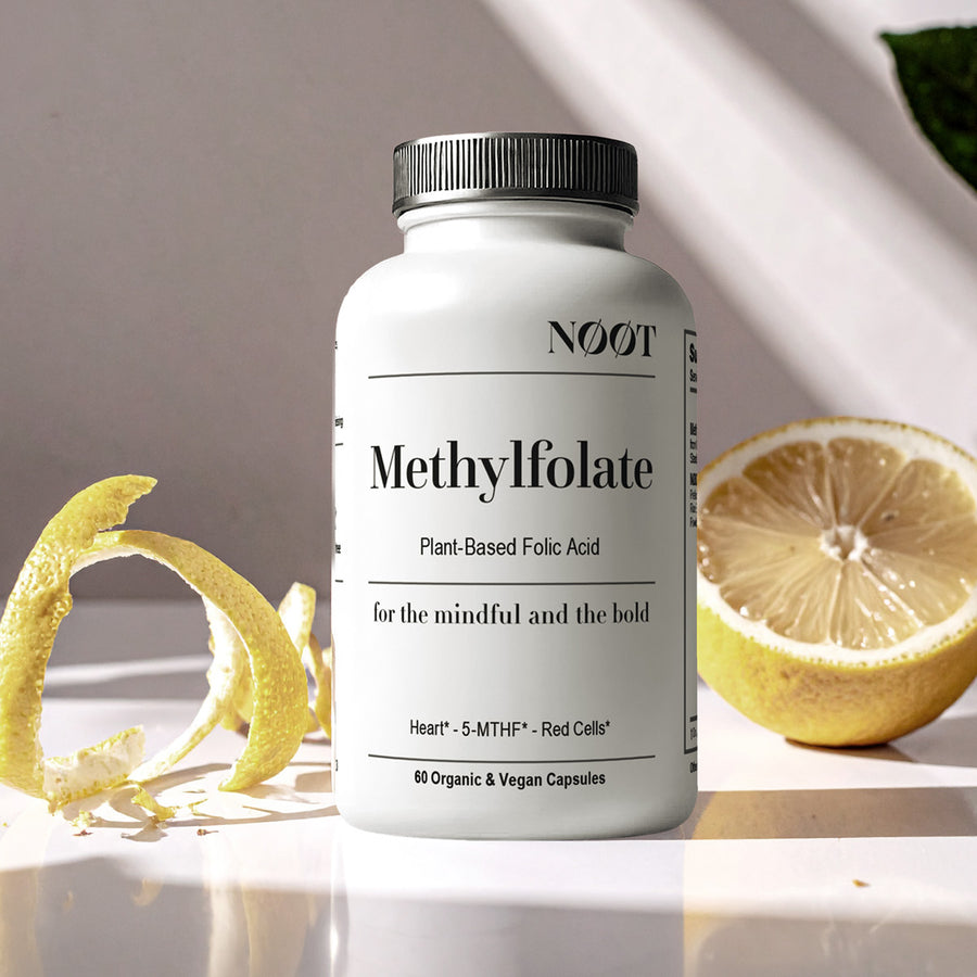 Noot-Methylfolate Plant Based Folic Acid-from organic Lemon Peel