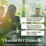 NOOT Vitamin B1 Thiamine-Energy Metabolism-healthy nerves-cognition-energy-brain