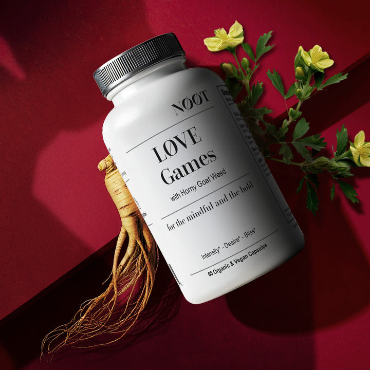 NOOT Supplement LOVE Games with Horny Goat Weed for Intensity Desire Bliss